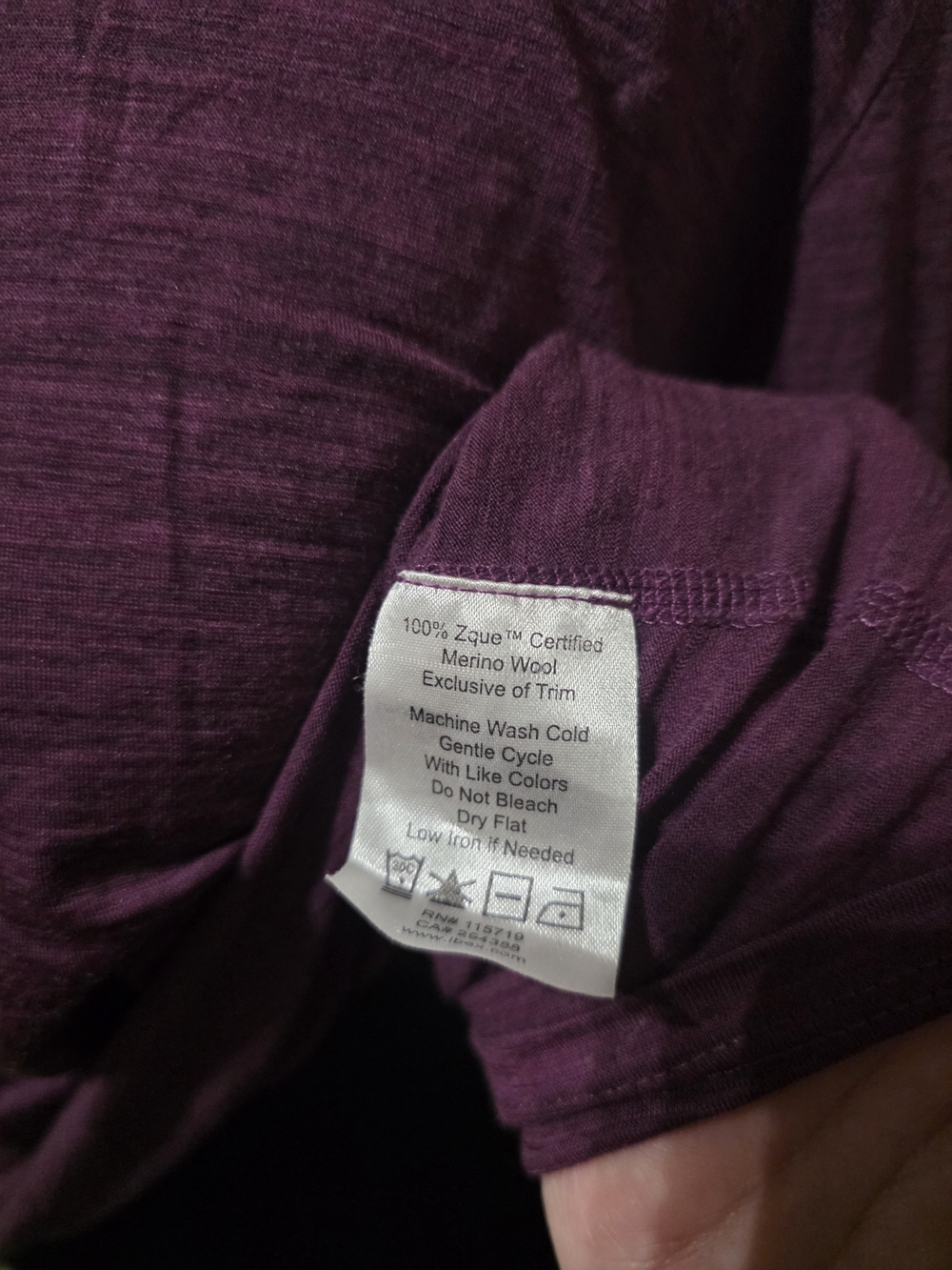 Ibex Wool Long Sleeve - Picture 4 of 4